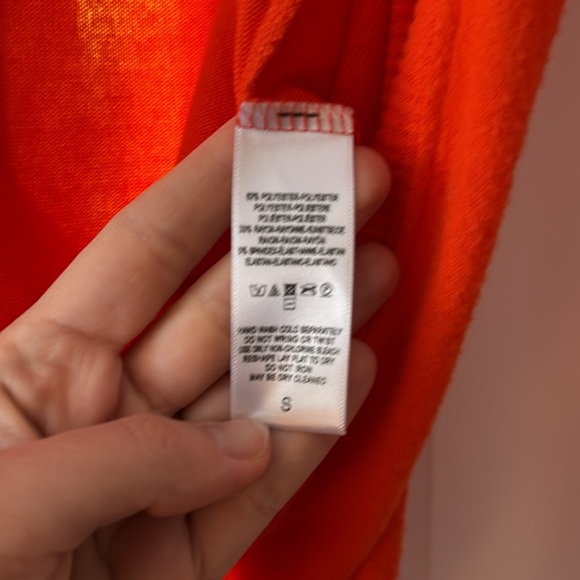 FREE PEOPLE BEACH orange wrap sweater - Picture 4 of 4